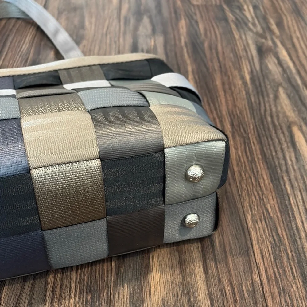 Harvey’s Woven Tree-Cycle Tote Bag in Neutral Tones